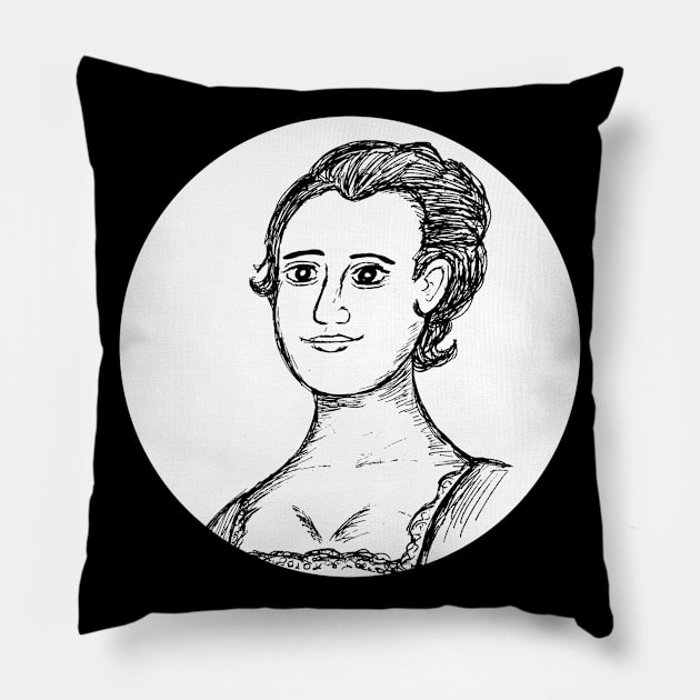 Martha Washington Pillow by Aeriskate