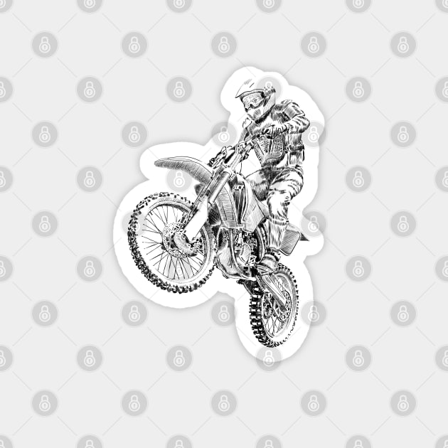 Motocross Magnet by sibosssr