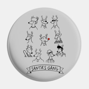 Santa's Gang Pin