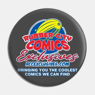 Rubber City Comics EXCLUSIVES Logo Pin