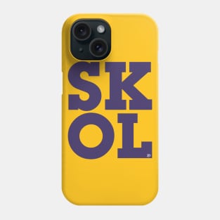 Block Script "LOVE SKOL" Phone Case