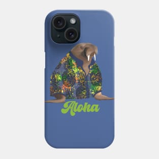 Hawaiian Walrus Aloha Phone Case