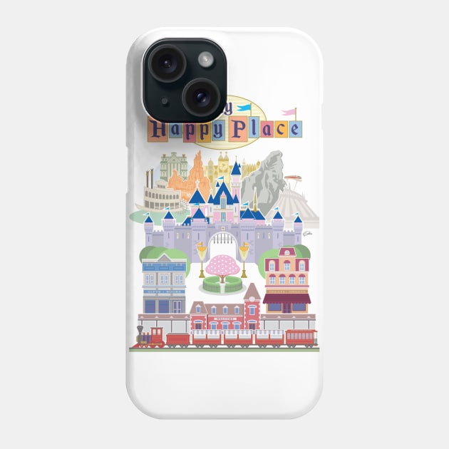 My Happy Place Phone Case by PatrickScullin