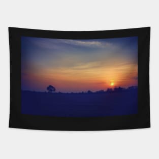 Peaceful Sunset Tapestry