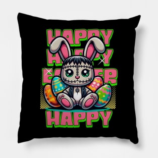 easter bunny card Pillow