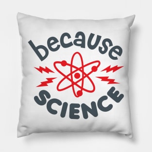 Because Science Pillow