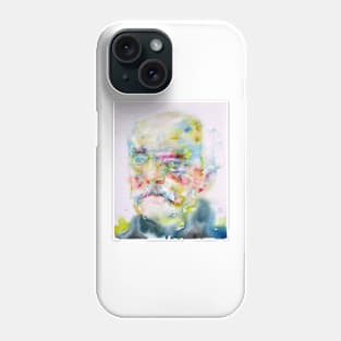 OTTO VON BISMARK - watercolor portrait Phone Case