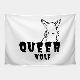 Queerwolf- Werewolf design Tapestry