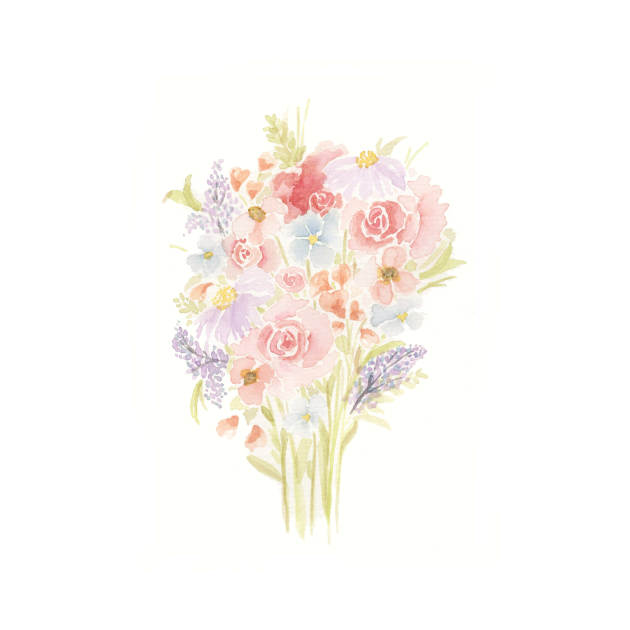 Pastel Florals by sixhours