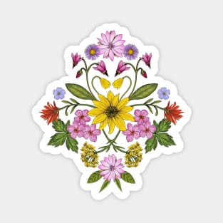 Montana Wildflowers Magnet