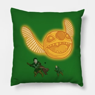 The Golden Stitch Pillow