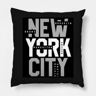 Brooklyn New York City NYC Lovers Souvenir Pillow