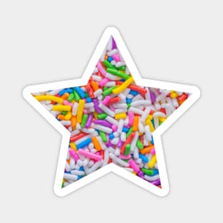 Sprinkle Star Magnet