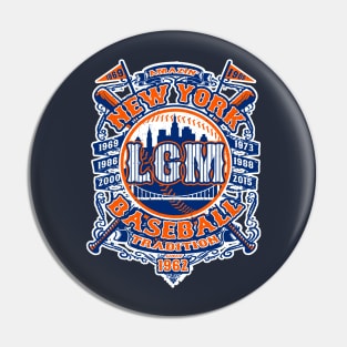 AMAZIN' LET'S GO METS!!! - LGM Pin