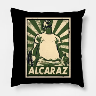 alcaraz tennis Pillow