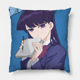 Komi Can't Communicate Pillow