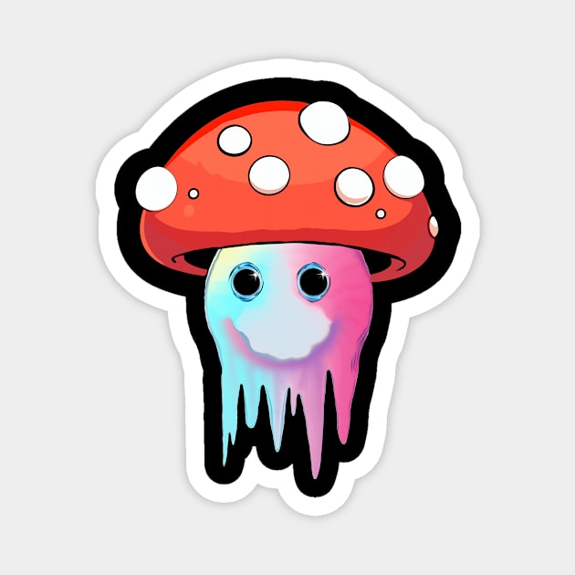 Amanita Muscaria Magnet by Wirrr4U