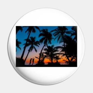 Summer Nights In The Beach Pin