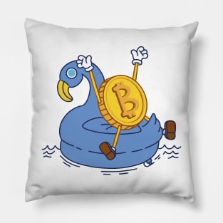 Bitcoin Pool Pillow