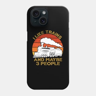 Model Train Lover Driver Phone Case