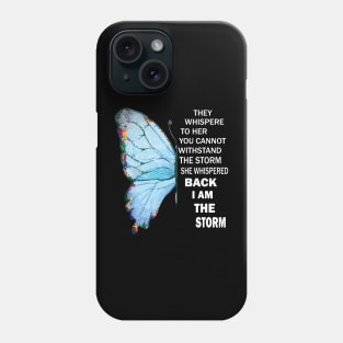 I am the storm Phone Case