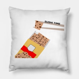 Sushi time with cookie dough Pillow