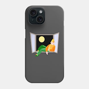 Chillin' By Moonlight Phone Case