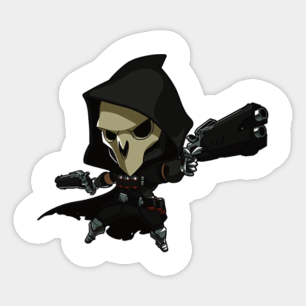 Reaper Cute Spray Overwatch Overwatch Sticker Teepublic