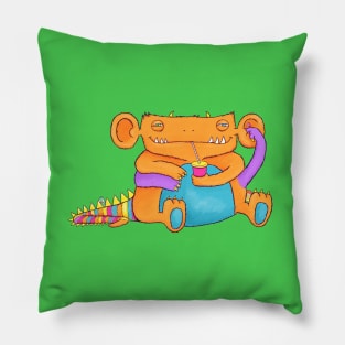 The GorgledeeFuzzwoopsydayzee Pillow