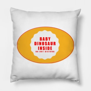 Baby Dinosaur Inside T shirt Pillow