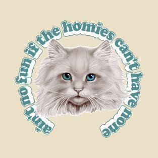 Ain't no fun if the homies can't have none T-Shirt