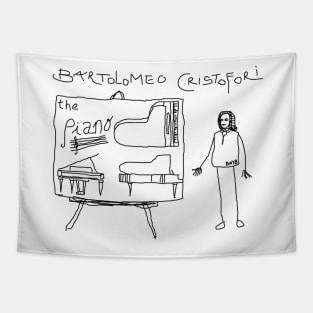 Bartolomeo Cristofori by BN18 Tapestry