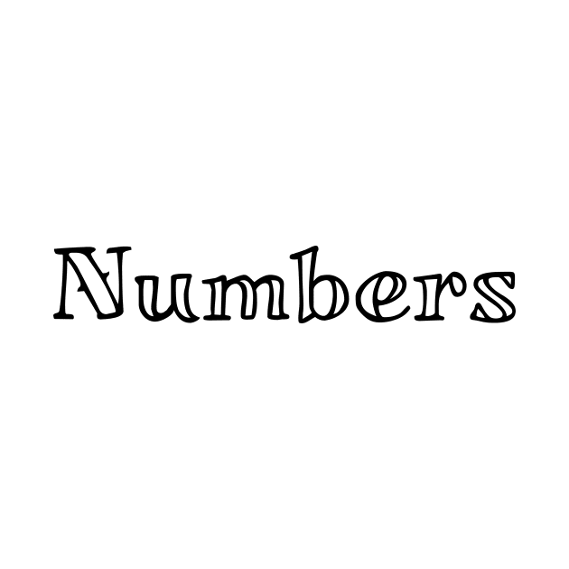 Numbers by gulden