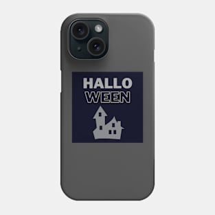 Halloween house t shirt design Phone Case