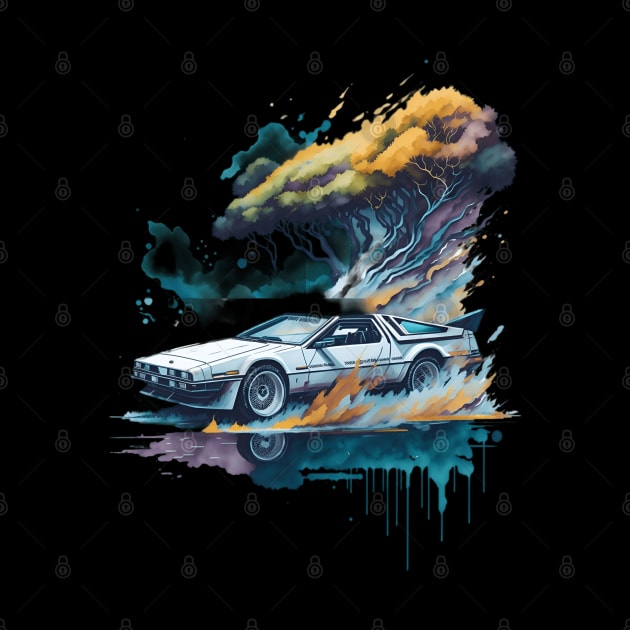 Summer Art DMC DeLorean by Shop Goods