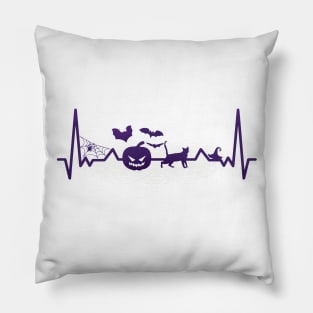 Halloween Heartbeat Pillow