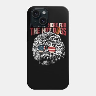 Doodle Dog Shirt Funny 4th of July Pup Tee Phone Case