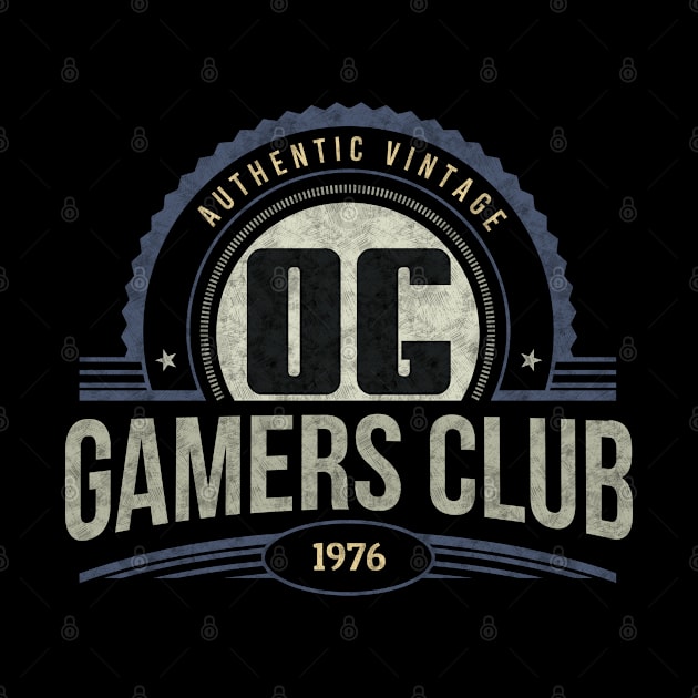 Authentic Vintage GAMERS Club by Naumovski