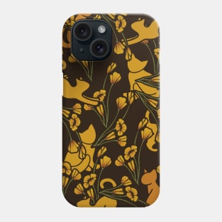 Cats in Flowers Phone Case