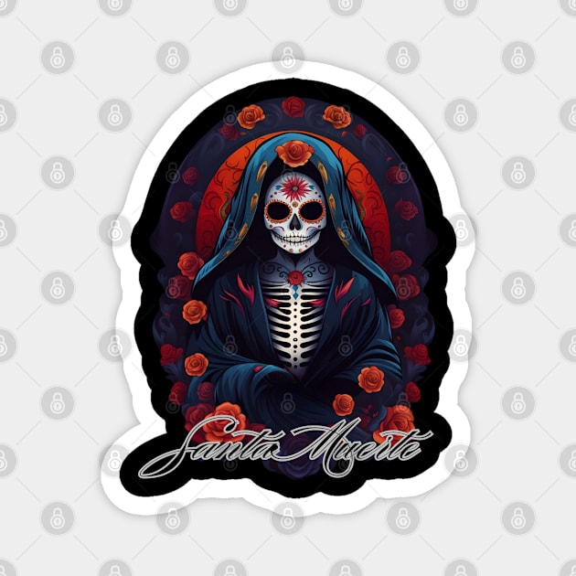 Santa Muerte 01 Magnet by Absinthe Society 