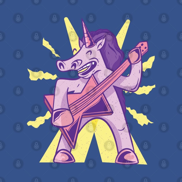 Unicorn Guitar by MajorCompany