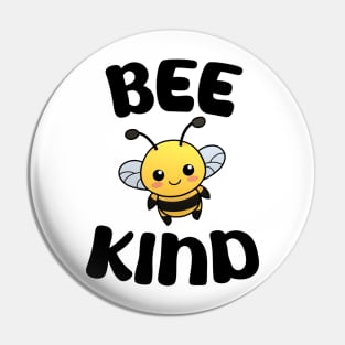 Cute Bee Kind Positive Pin