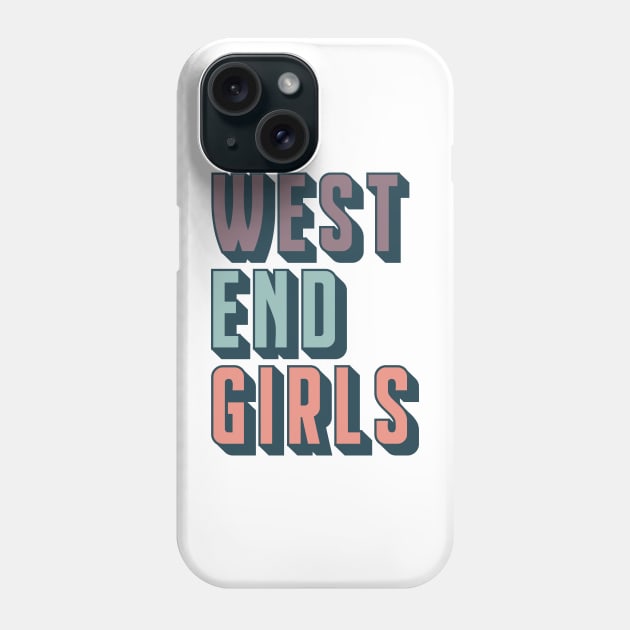 glasgow west end Phone Case by goatboyjr
