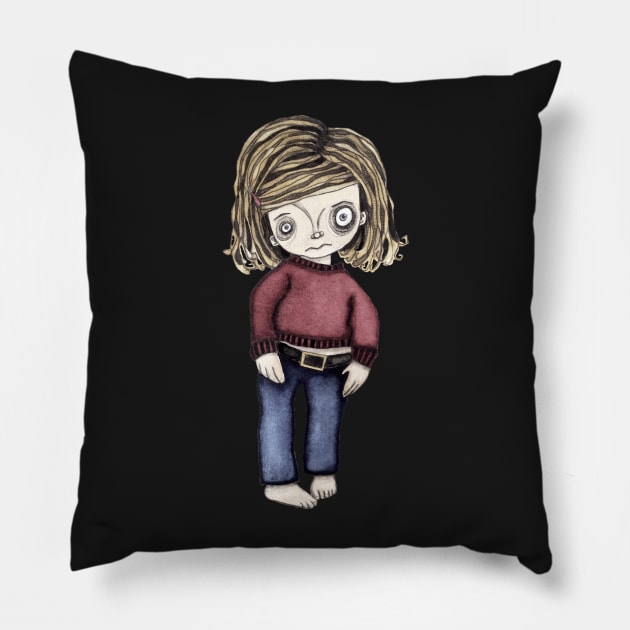 Living Dead Girl Pillow by EstrangedShop