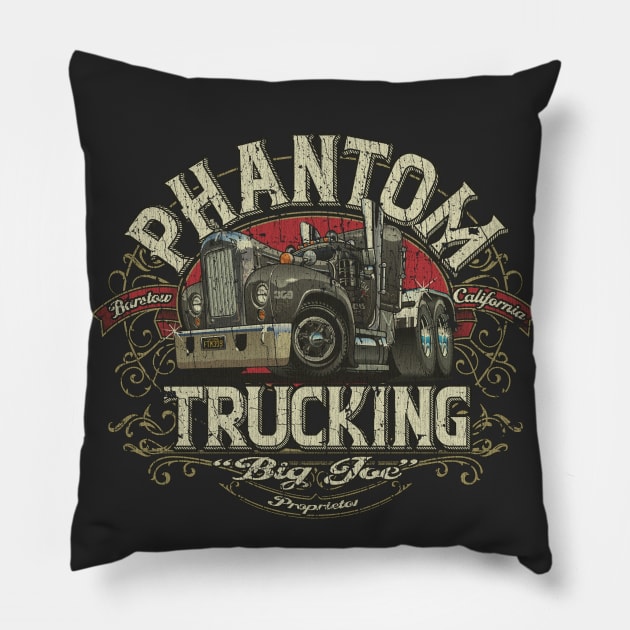 Phantom Trucking 1967 Pillow by JCD666