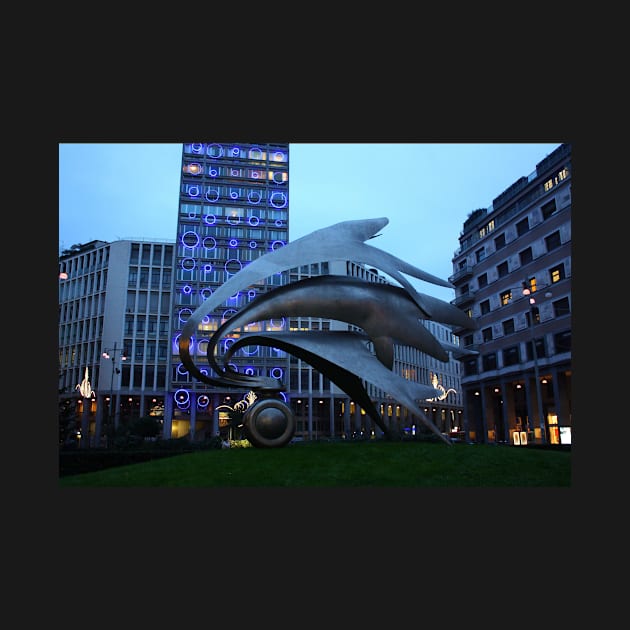 Milan. An Abstract Sculpture near Duomo. Italy 2010 by IgorPozdnyakov