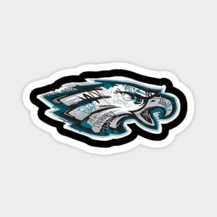 Eagles defaced edition Magnet