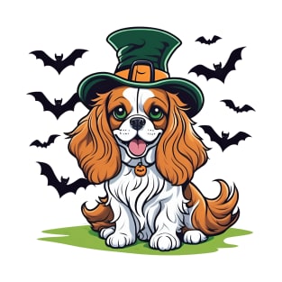 A Cute dog wearing a witches hat T-Shirt