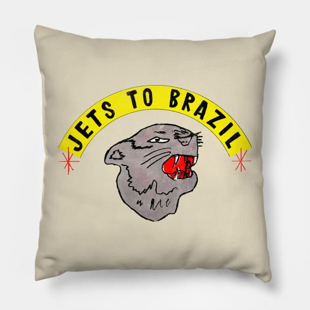 Jets To Brazil ∆ Original Fan Design Pillow by unknown_pleasures