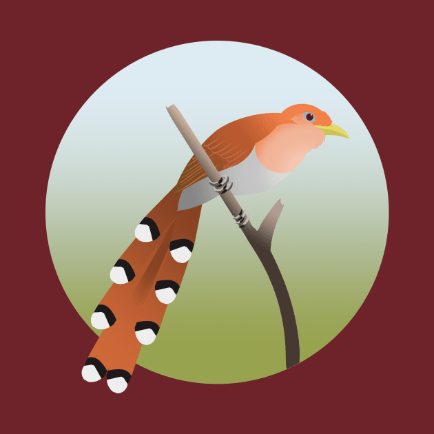 Squirrel cuckoo by Zolinstudio